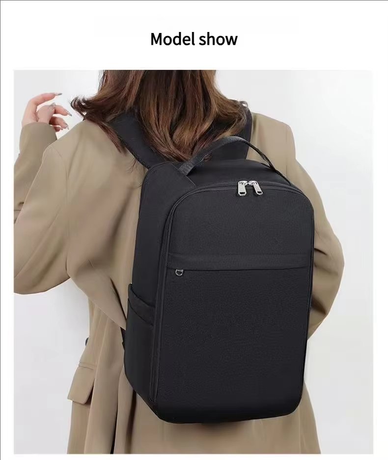 Water-Resistant Large Capacity Business Travel Polyester Laptop Backpack product detail