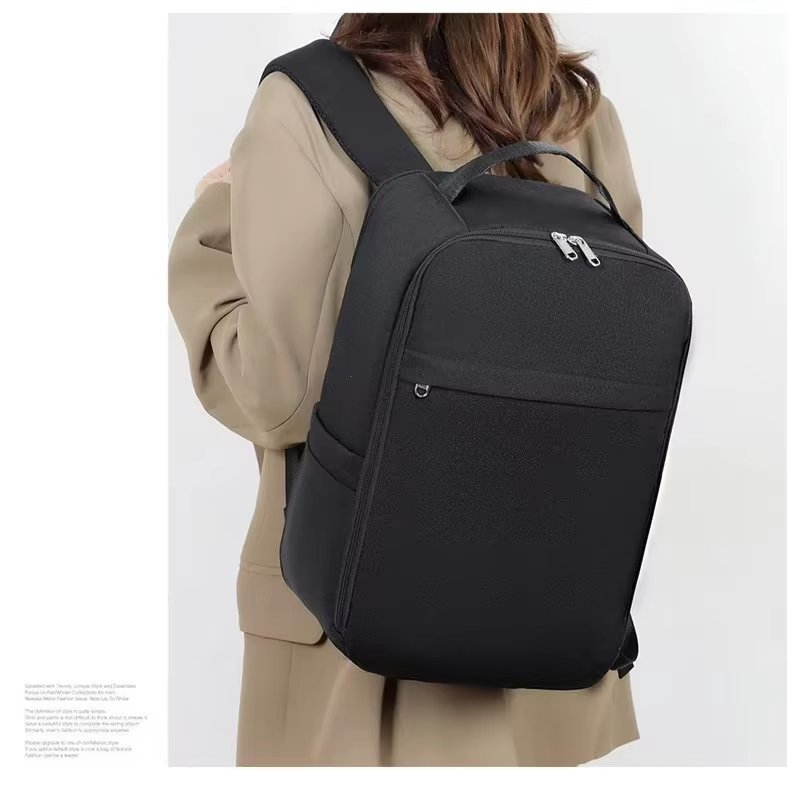 Water-Resistant Large Capacity Business Travel Polyester Laptop Backpack product detail