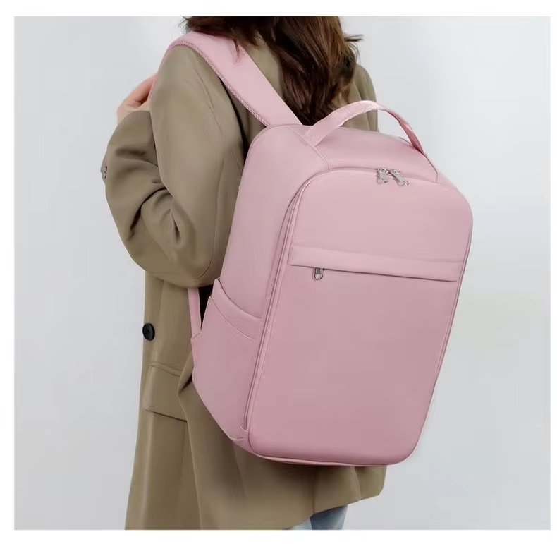 Water-Resistant Large Capacity Business Travel Polyester Laptop Backpack product detail