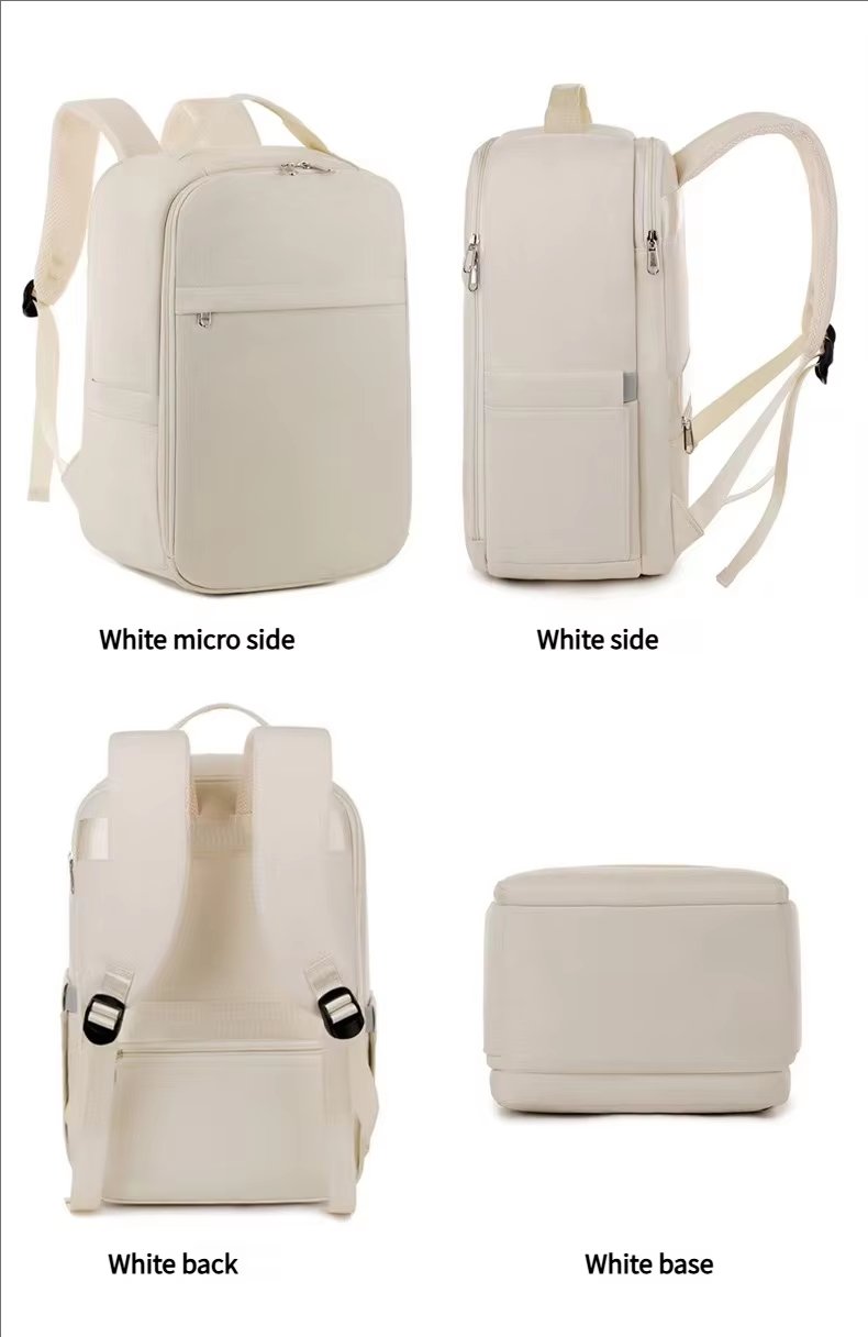 Water-Resistant Large Capacity Business Travel Polyester Laptop Backpack product detail