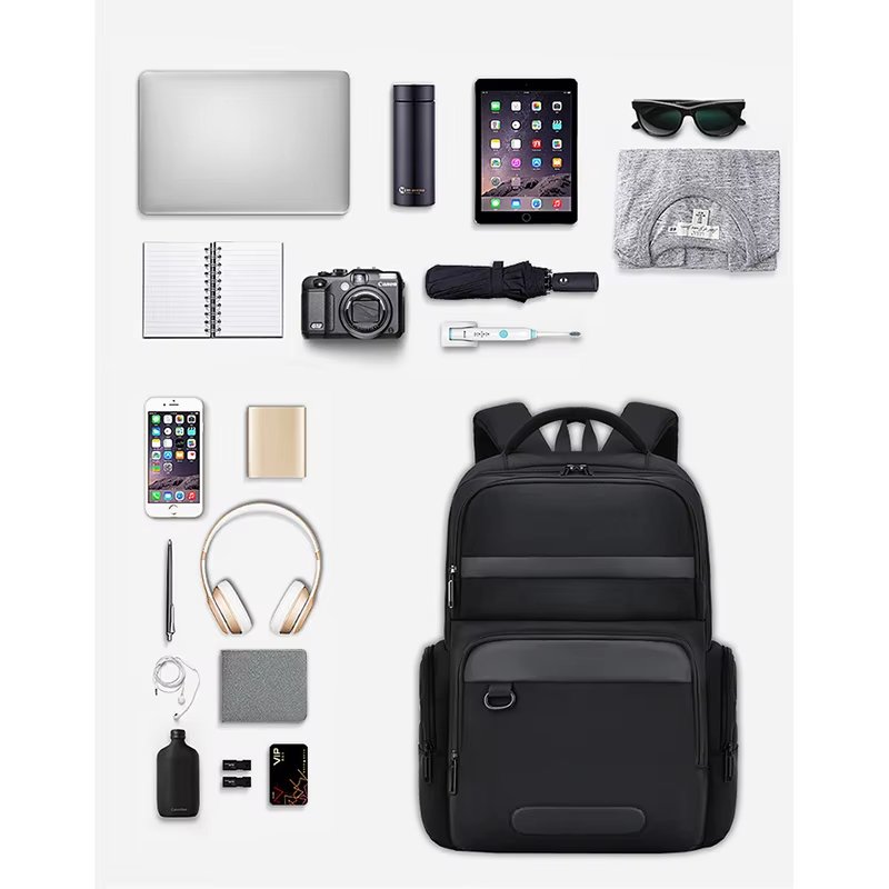 Water-Resistant Large Capacity Business Travel School Oxford Laptop Backpack product detail