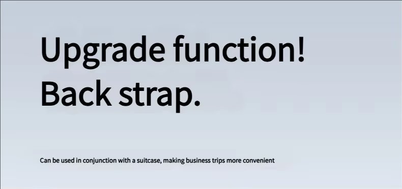 Water-Resistant Large Capacity Expandable USB Business Polyester Laptop Backpack product detail