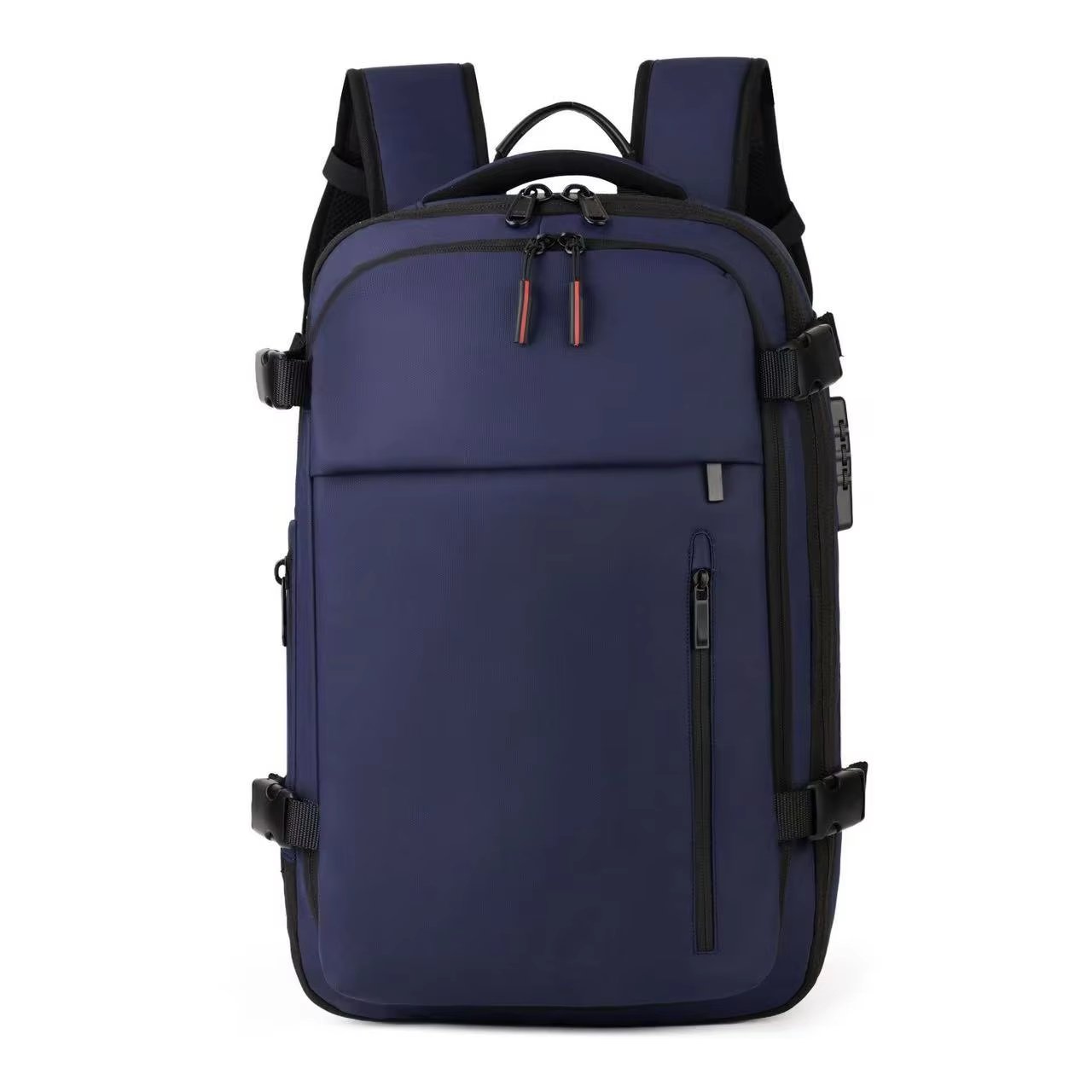 Large Capacity Expandable USB Business Travel Oxford Vacuum Backpack product detail