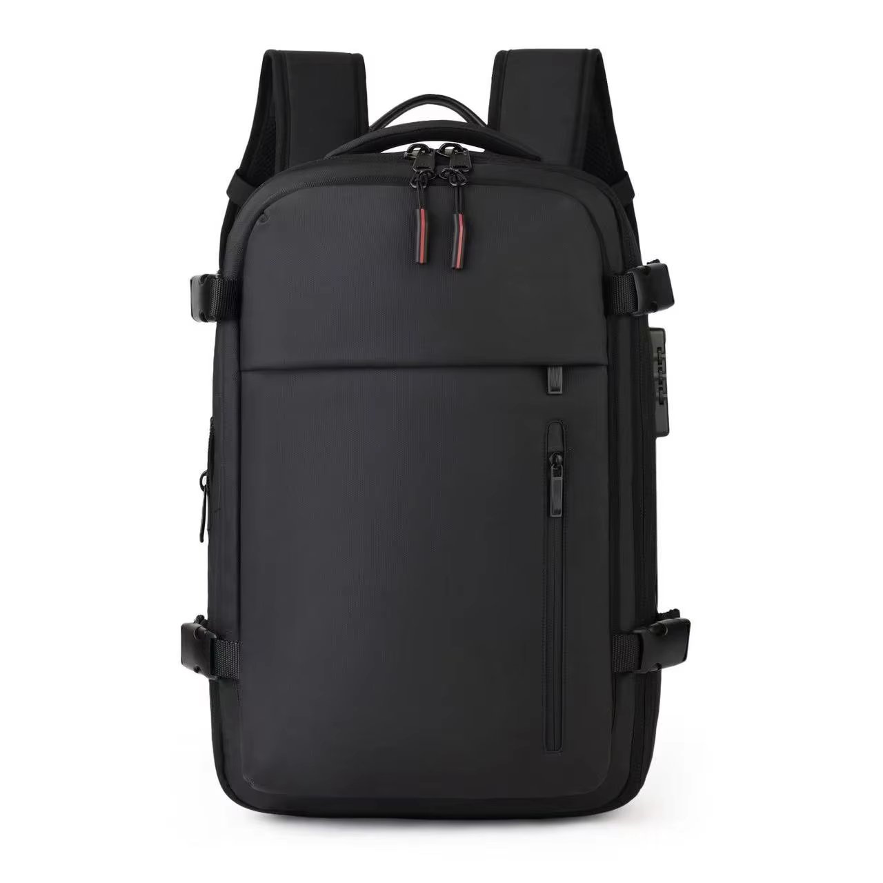 Large Capacity Expandable USB Business Travel Oxford Vacuum Backpack product detail