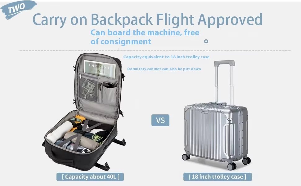 Water-Resistant Large Capacity Business Travel School Oxford Laptop Backpack product detail