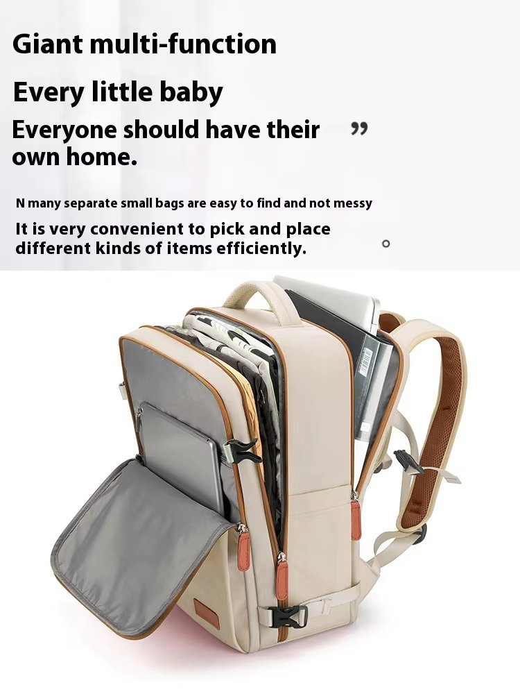 Water-Resistant Large Capacity Business Travel School Oxford Laptop Backpack product detail