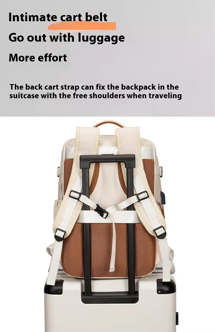 Water-Resistant Large Capacity Business Travel School Oxford Laptop Backpack product detail