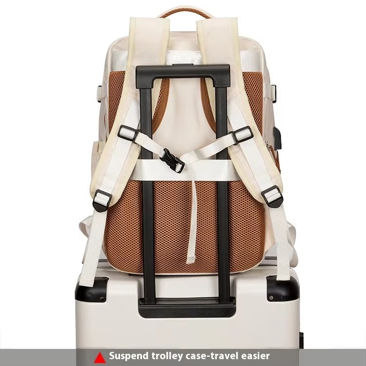 Water-Resistant Large Capacity Business Travel School Oxford Laptop Backpack product detail