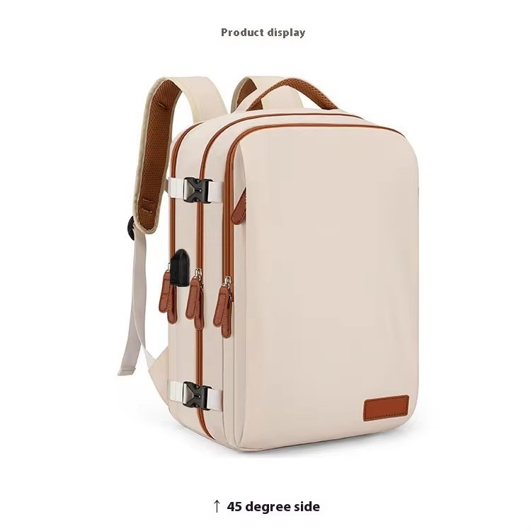 Water-Resistant Large Capacity Business Travel School Oxford Laptop Backpack product detail