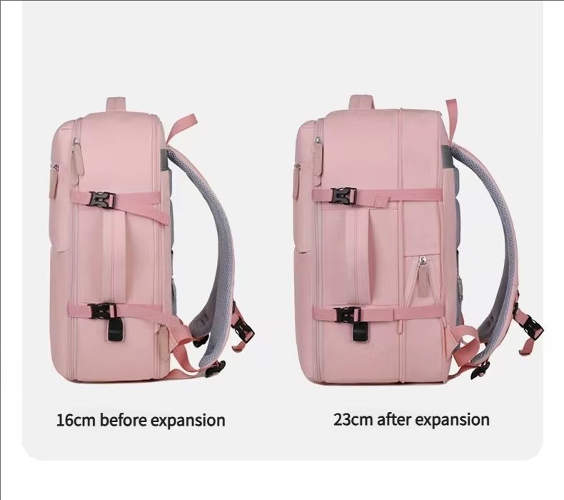 Water-Resistant Large Capacity USB Business Travel Oxford Laptop Backpack product detail