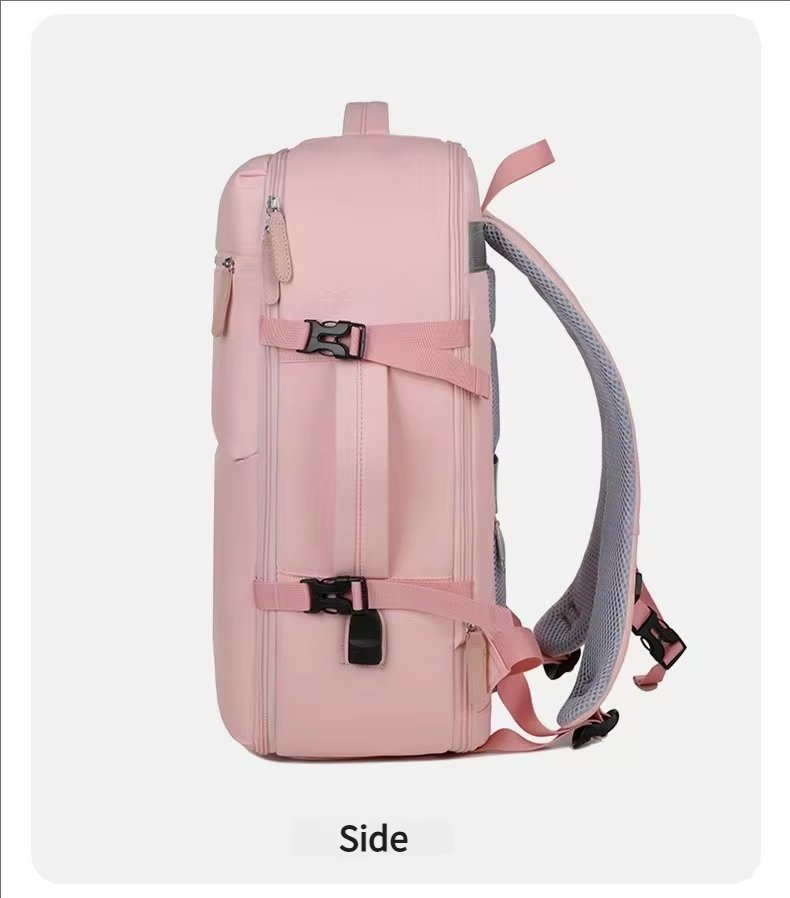 Water-Resistant Large Capacity USB Business Travel Oxford Laptop Backpack product detail