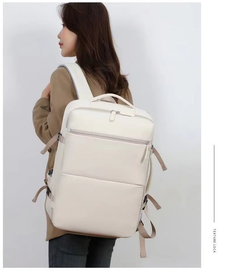 Water-Resistant Large Capacity USB Business Travel Oxford Laptop Backpack product detail