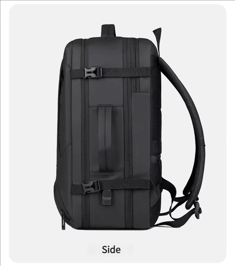 Water-Resistant Large Capacity Expandable Business Travel Oxford Laptop Backpack product detail