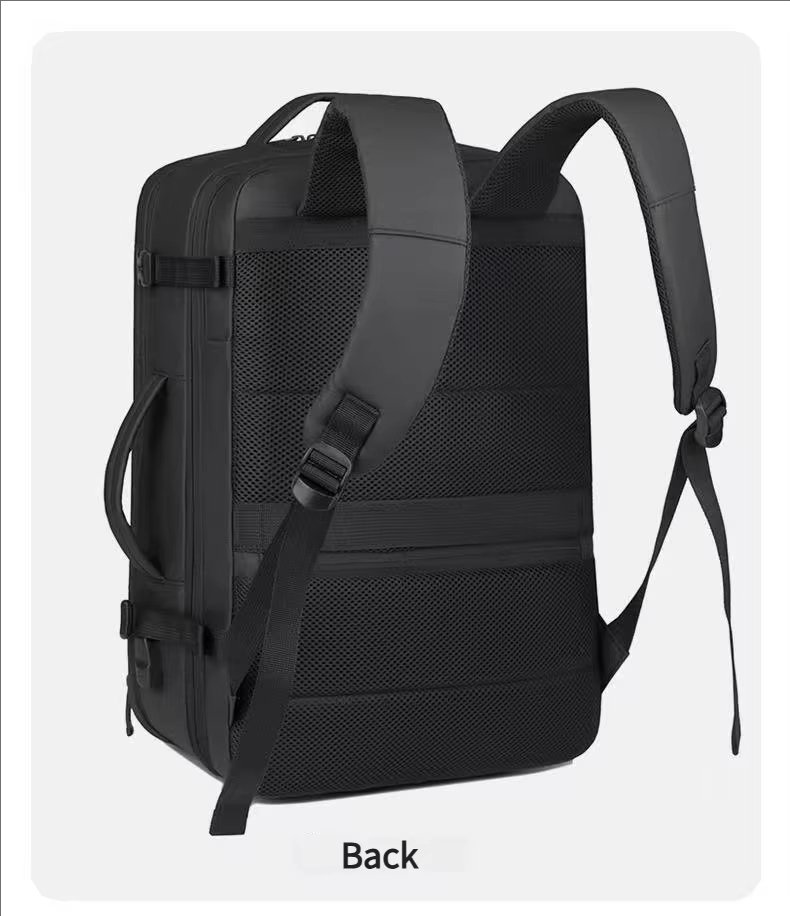 Water-Resistant Large Capacity Expandable Business Travel Oxford Laptop Backpack product detail