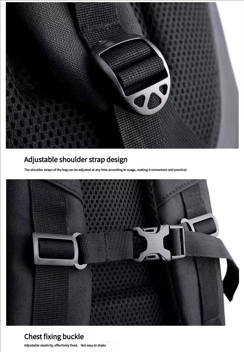 Anti-Theft Water-Resistant Large Capacity USB Business Nylon Laptop Backpack product detail