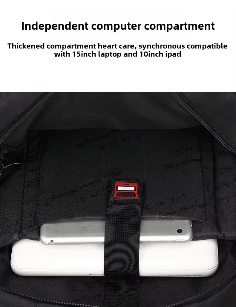 Anti-Theft Large Capacity USB Outdoor Business Oxford Laptop Backpack product detail