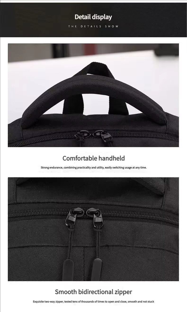 Anti-Theft Large Capacity USB Outdoor Business Oxford Laptop Backpack product detail