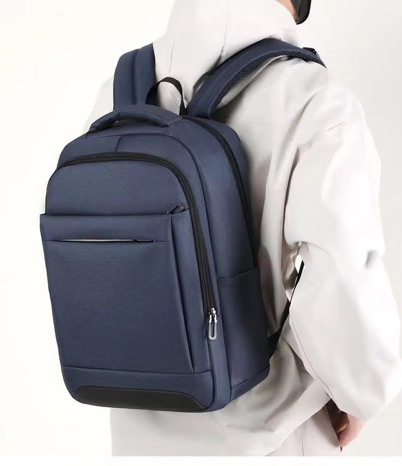 Water-Resistant Lightweight USB Modern Business Nylon Laptop Backpack product detail