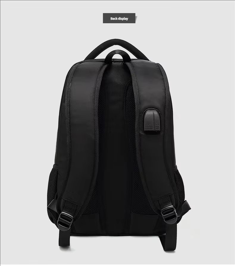 Water-Resistant Large Capacity Business Travel School Oxford Laptop Backpack product detail