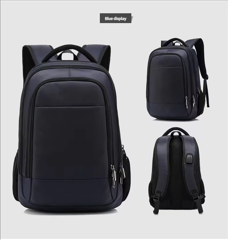 Water-Resistant Large Capacity Business Travel School Oxford Laptop Backpack product detail