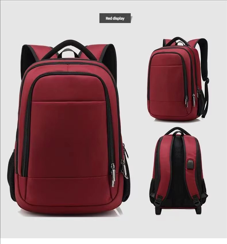 Water-Resistant Large Capacity Business Travel School Oxford Laptop Backpack product detail