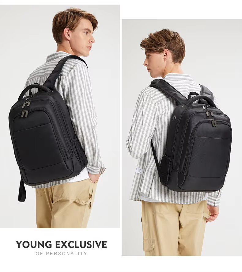 Water-Resistant Large Capacity Business Travel School Oxford Laptop Backpack product detail