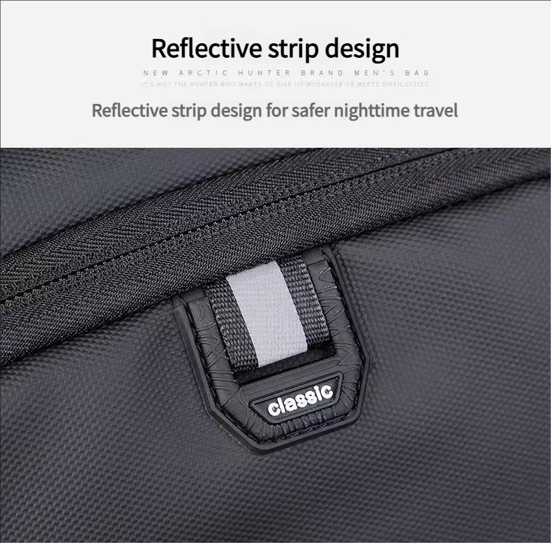Anti-Theft Water-Resistant Large Capacity USB Business PU Leather Laptop Backpack product detail