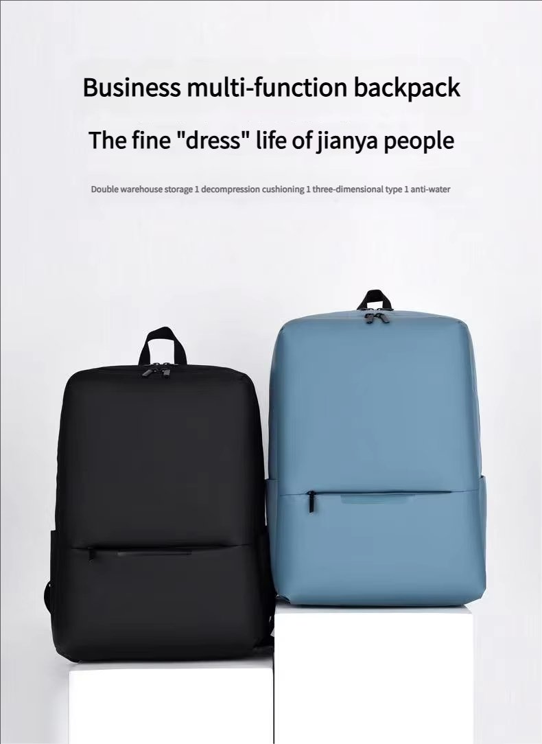 Water-Resistant Modern Business Travel School Oxford Laptop Backpack product detail