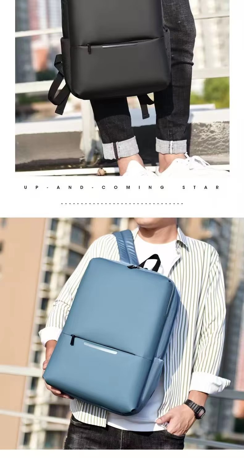 Water-Resistant Modern Business Travel School Oxford Laptop Backpack product detail