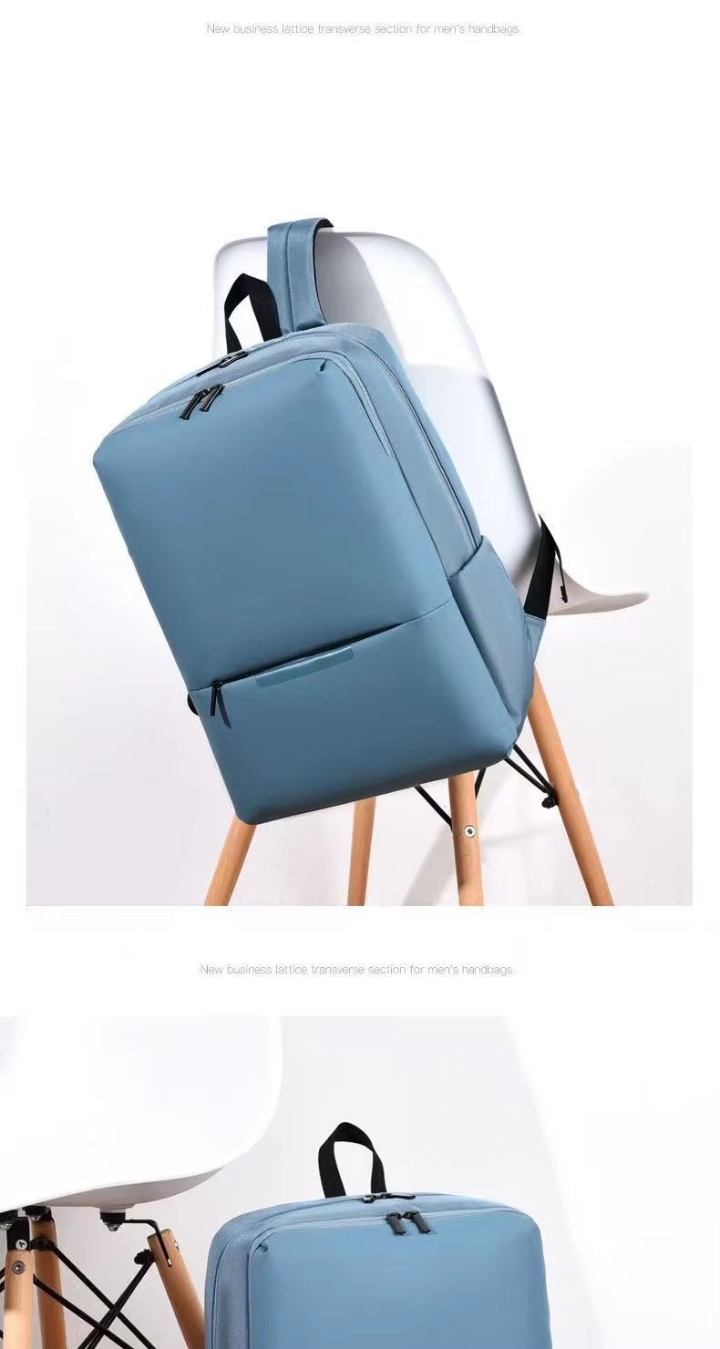 Water-Resistant Modern Business Travel School Oxford Laptop Backpack product detail