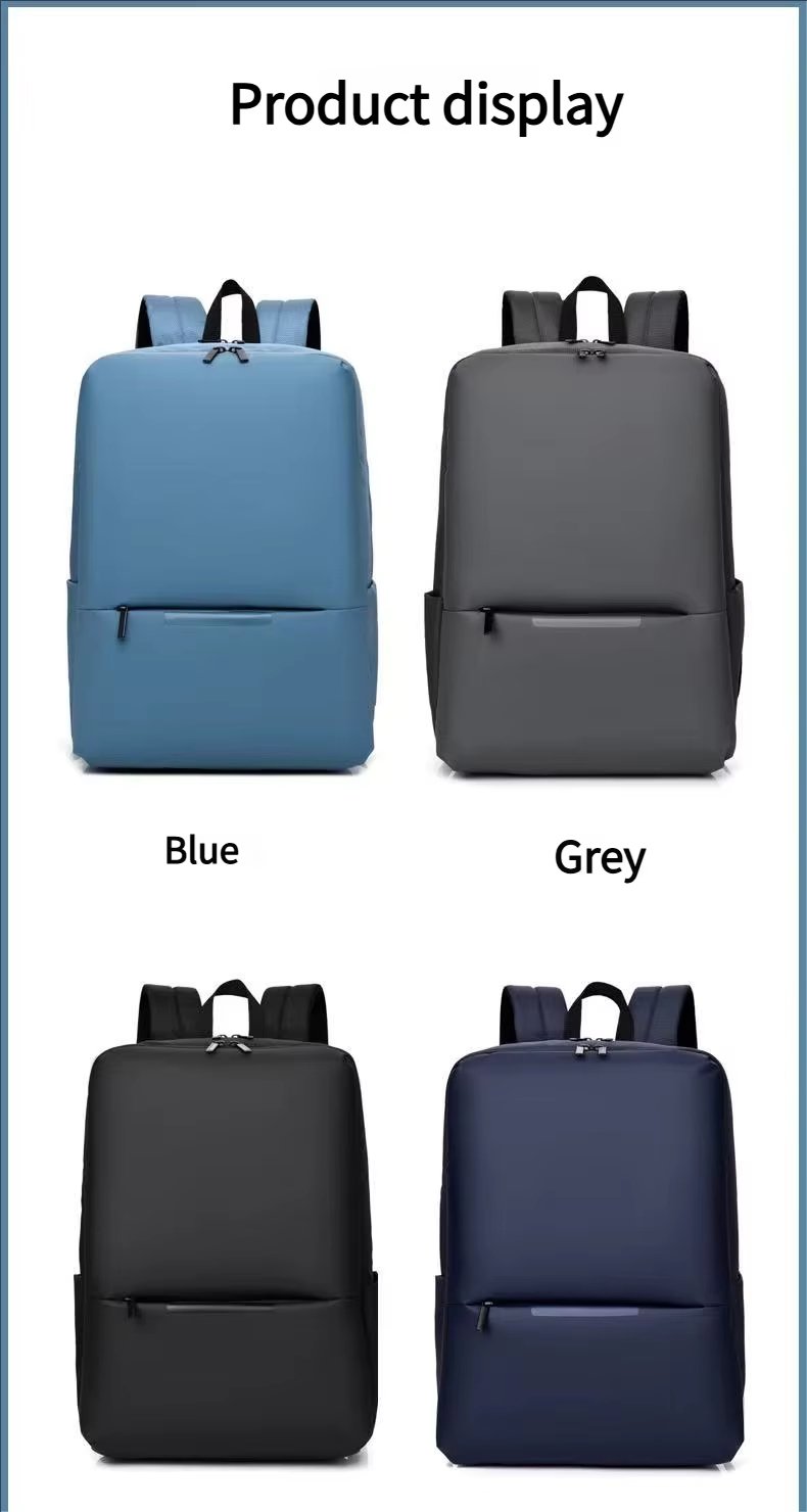 Water-Resistant Modern Business Travel School Oxford Laptop Backpack product detail