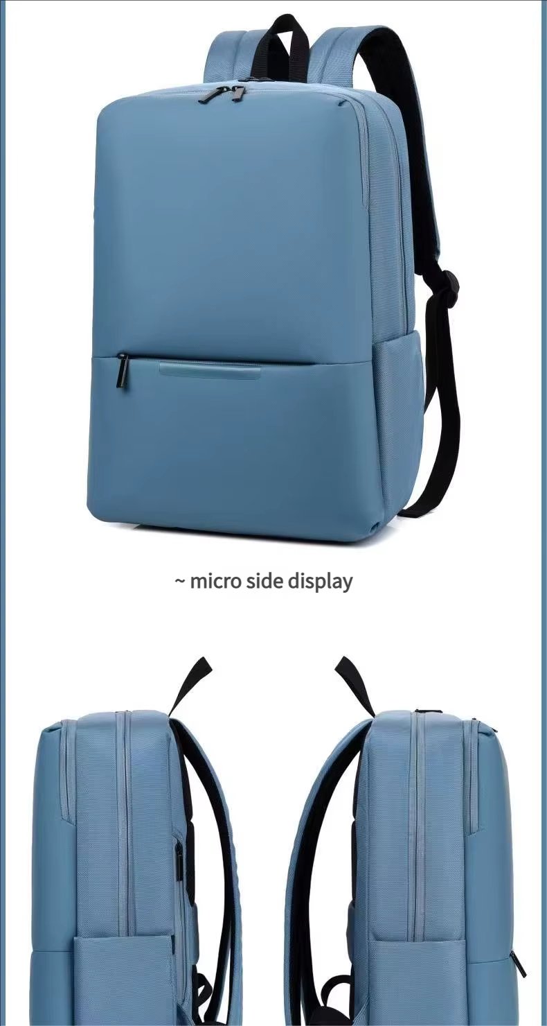 Water-Resistant Modern Business Travel School Oxford Laptop Backpack product detail