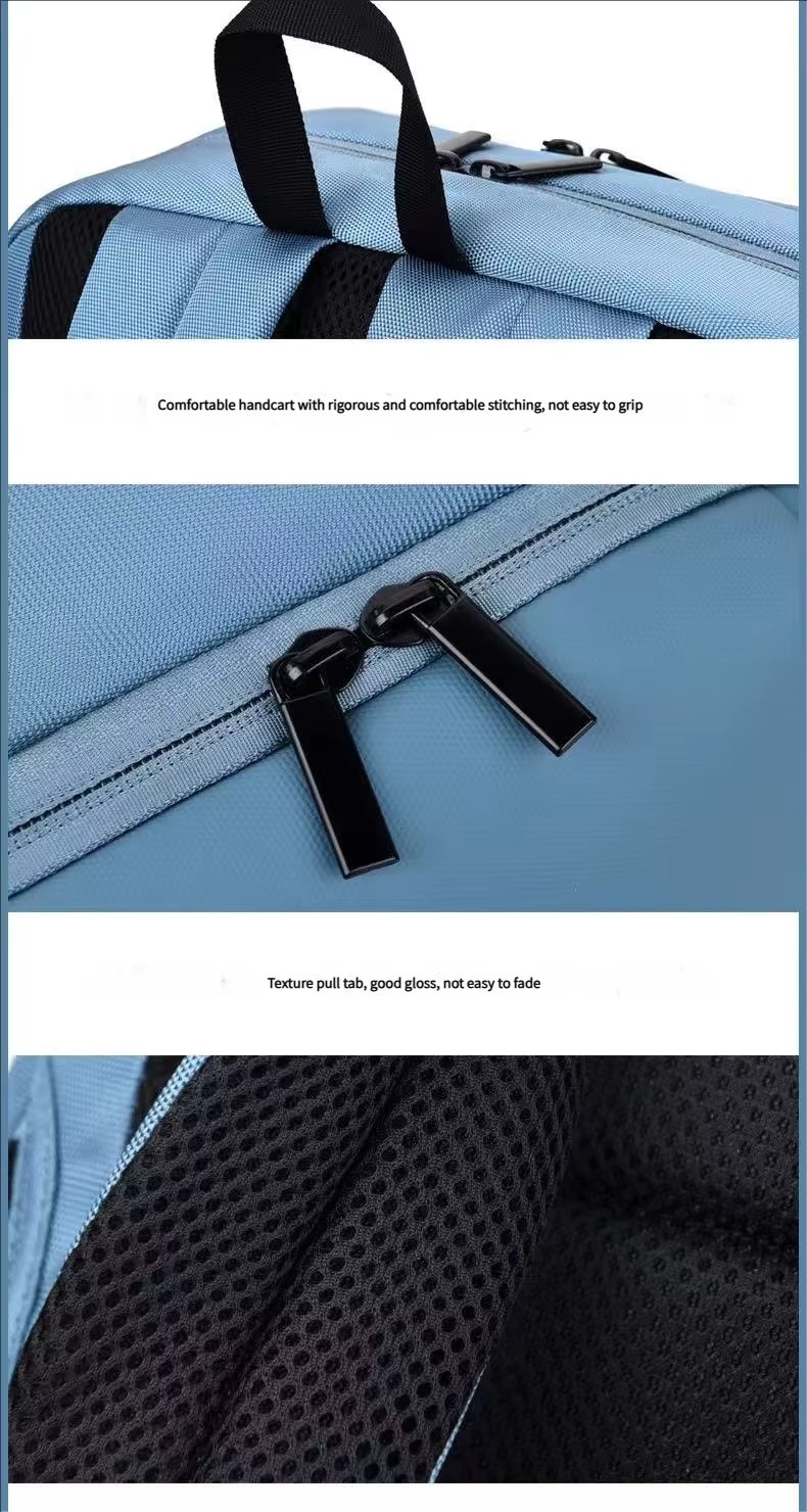 Water-Resistant Modern Business Travel School Oxford Laptop Backpack product detail