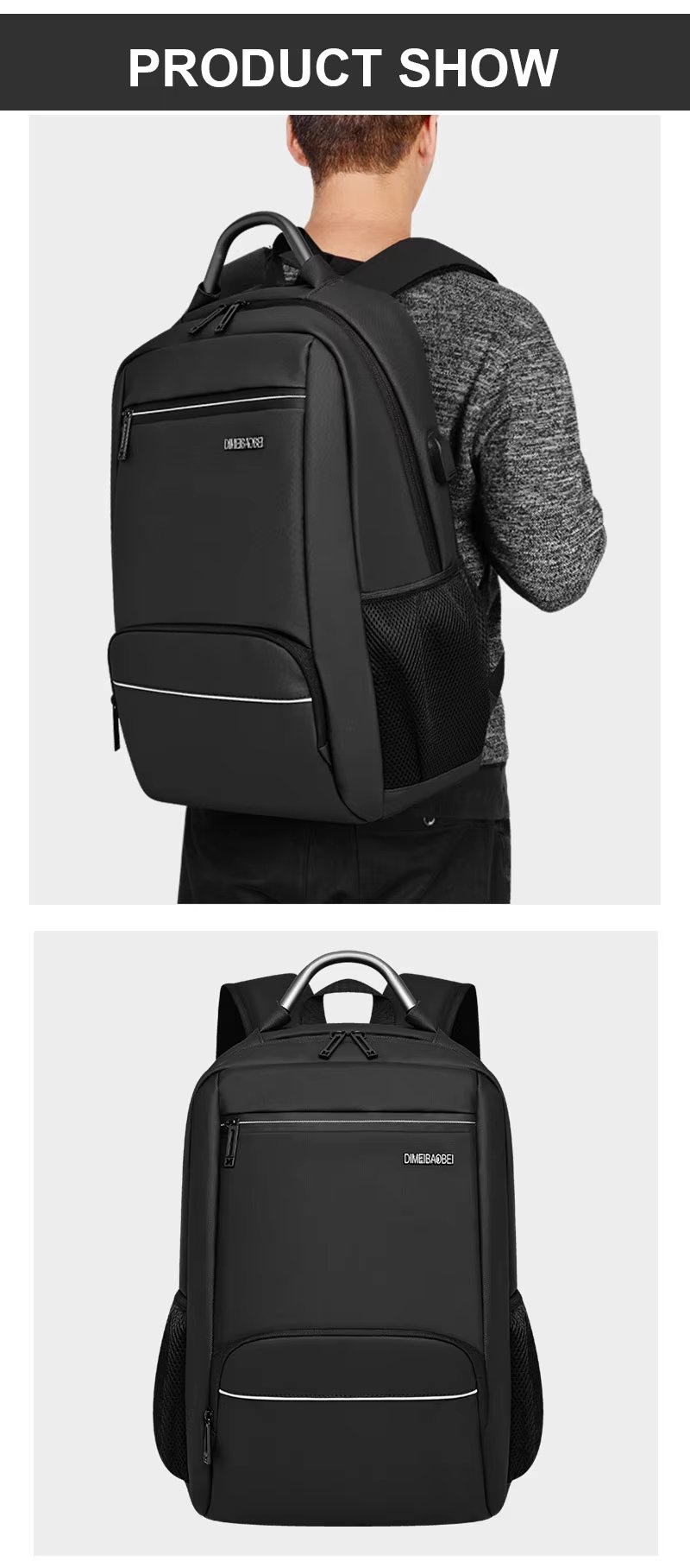 Modern School Oxford Laptop Backpack product detail