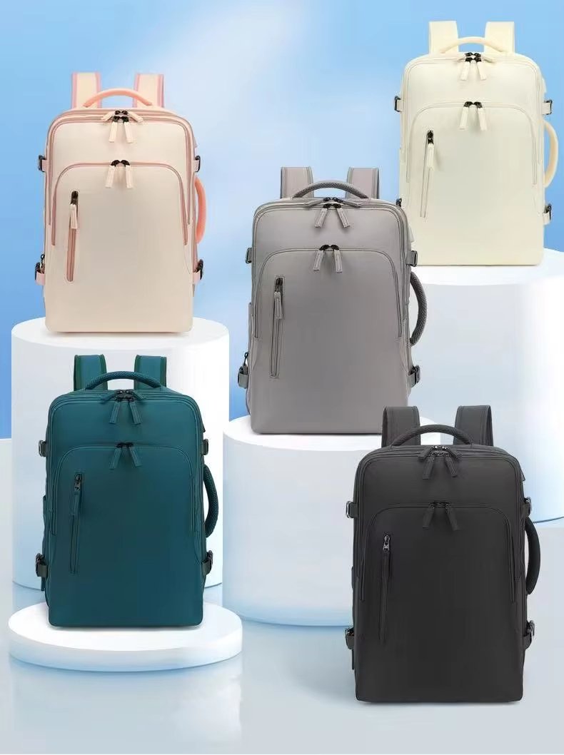 Water-Resistant Large Capacity Expandable Business Travel Oxford Laptop Backpack product detail