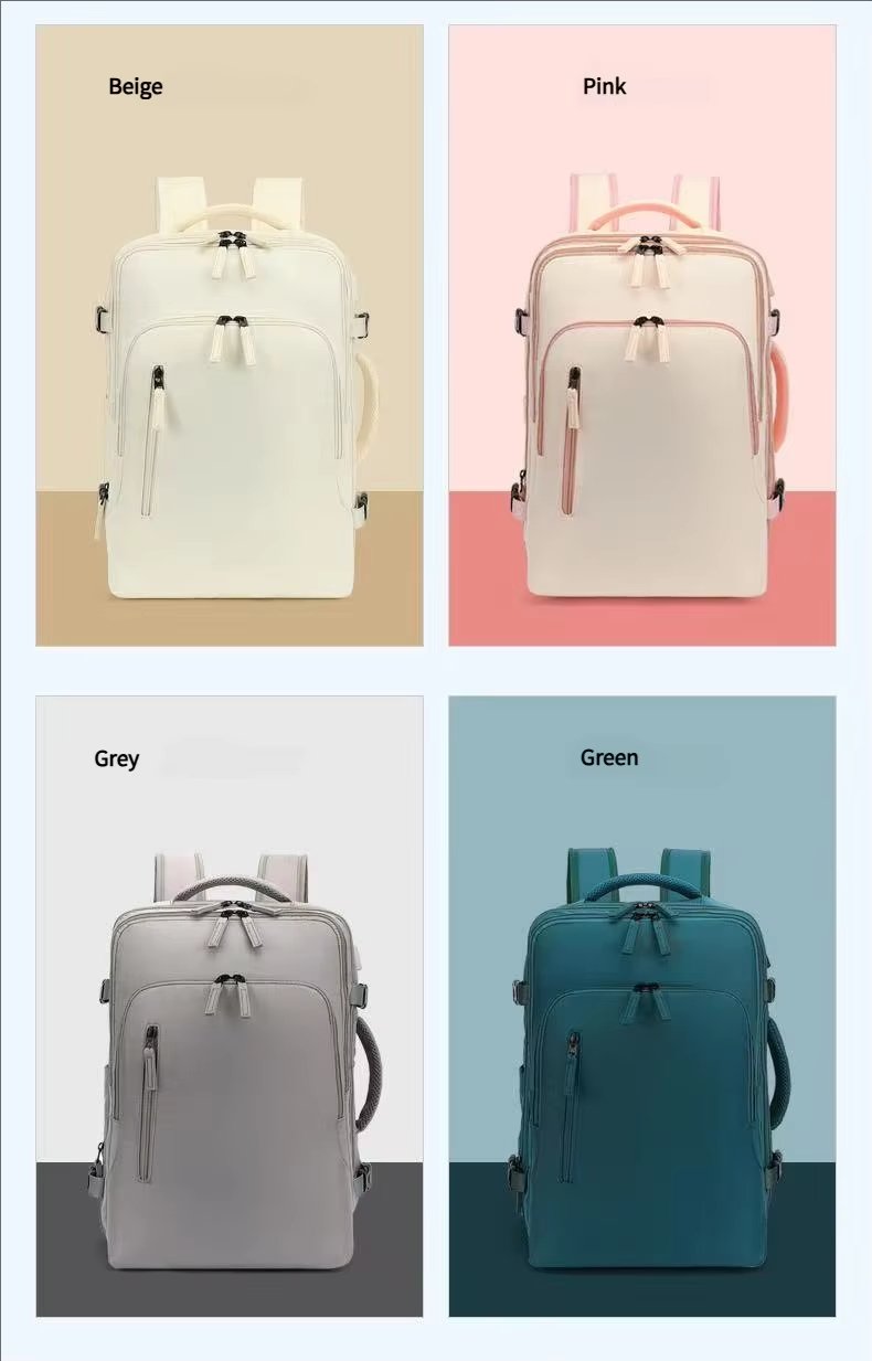 Water-Resistant Large Capacity Expandable Business Travel Oxford Laptop Backpack product detail