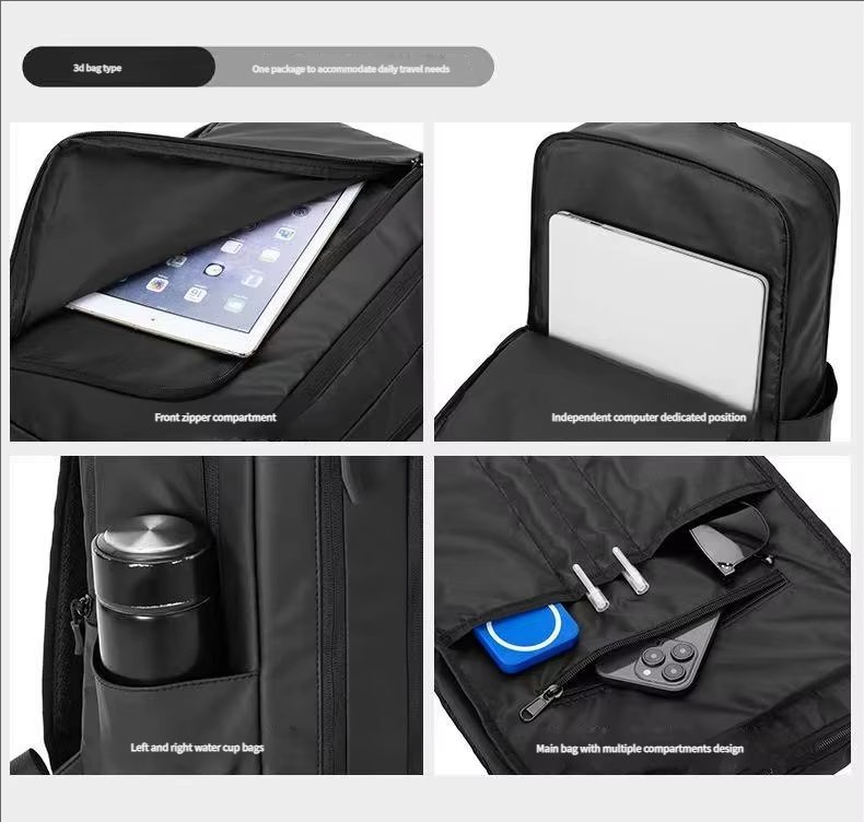 Anti-Theft Water-Resistant Large Capacity Lightweight Modern Oxford Laptop Backpack product detail