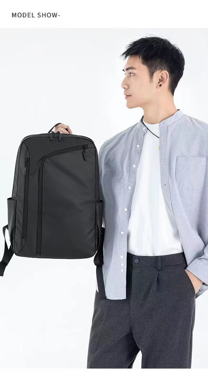 Anti-Theft Water-Resistant Large Capacity Lightweight Modern Oxford Laptop Backpack product detail