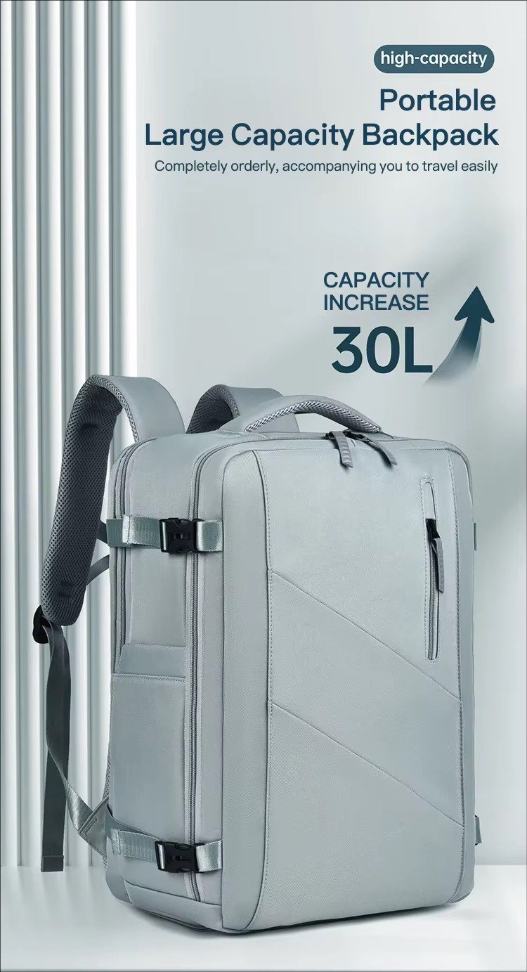 High Quality Anti-Theft Large Capacity Carry-On Laptop Backpack with Shoes Compartment For Business Travel University Students detail image