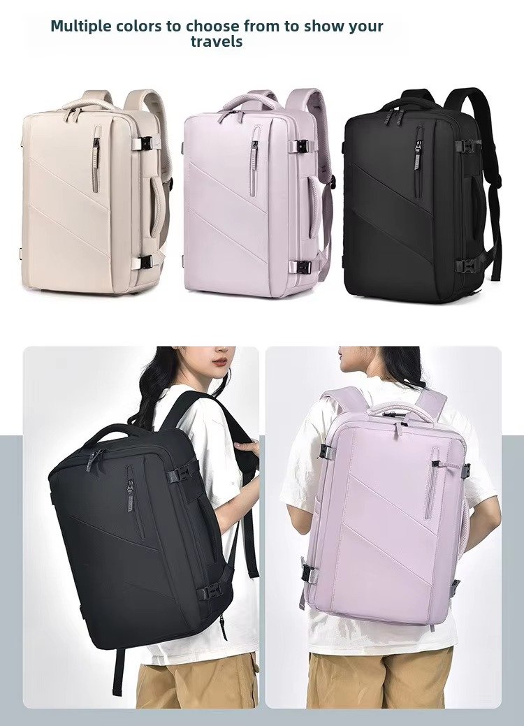 High Quality Anti-Theft Large Capacity Carry-On Laptop Backpack with Shoes Compartment For Business Travel University Students detail image