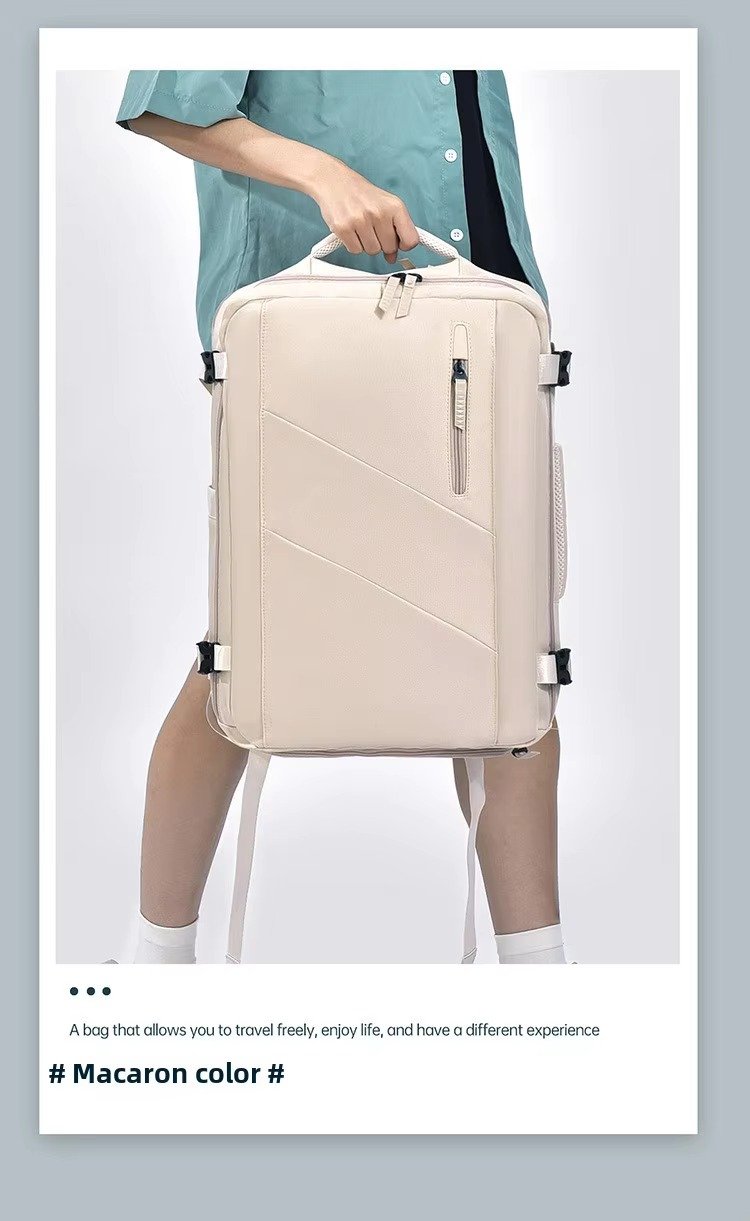 High Quality Anti-Theft Large Capacity Carry-On Laptop Backpack with Shoes Compartment For Business Travel University Students detail image