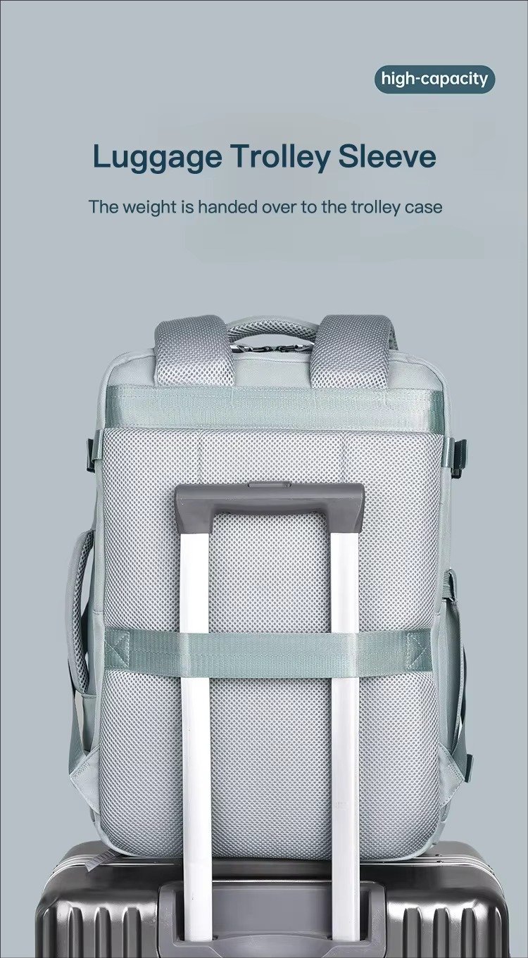 High Quality Anti-Theft Large Capacity Carry-On Laptop Backpack with Shoes Compartment For Business Travel University Students detail image