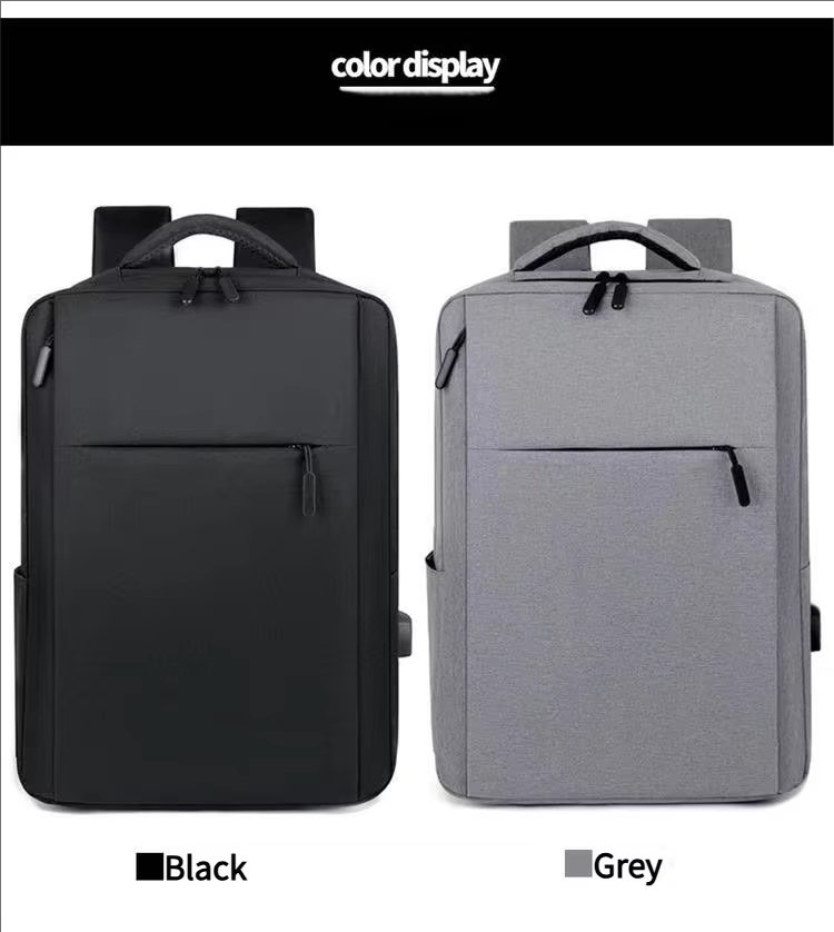 Large Capacity USB Business Travel School Oxford Laptop Backpack product detail