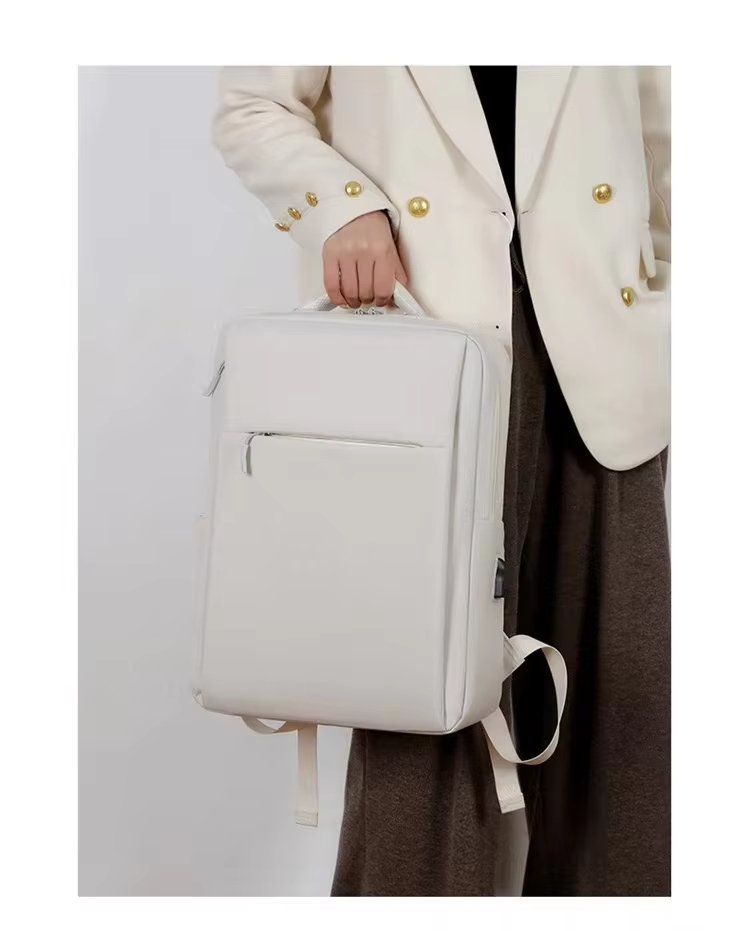 Large Capacity USB Business Travel School Oxford Laptop Backpack product detail