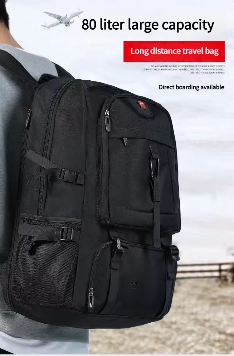 Water-Resistant Large Capacity Expandable Outdoor Business Oxford Backpack product detail