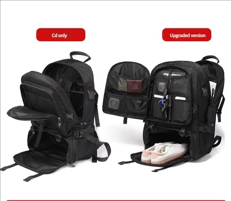 Water-Resistant Large Capacity Expandable Outdoor Business Oxford Backpack product detail