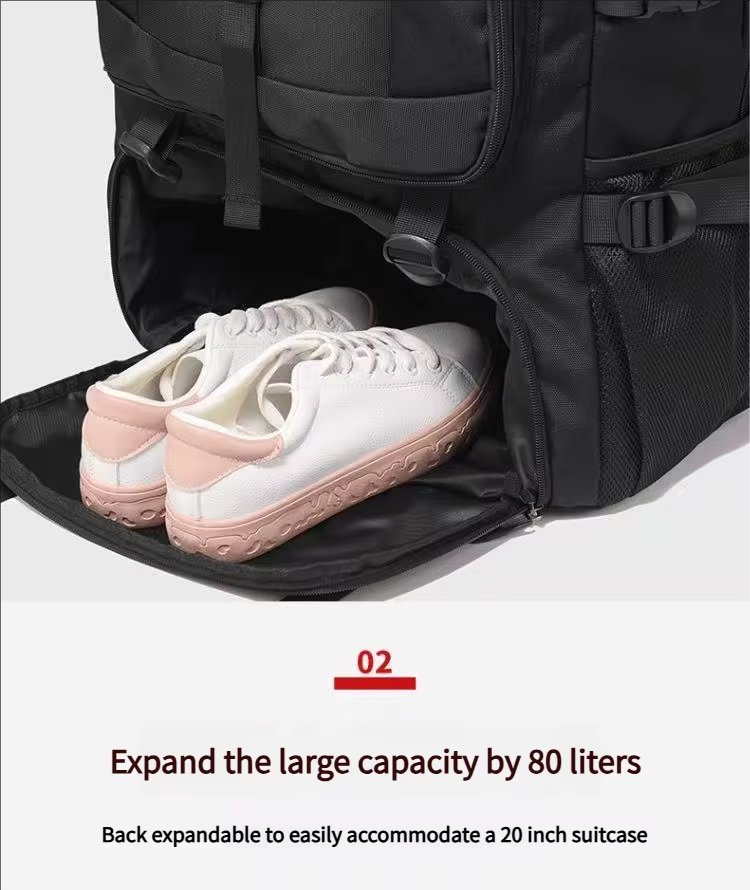 Water-Resistant Large Capacity Expandable Outdoor Business Oxford Backpack product detail