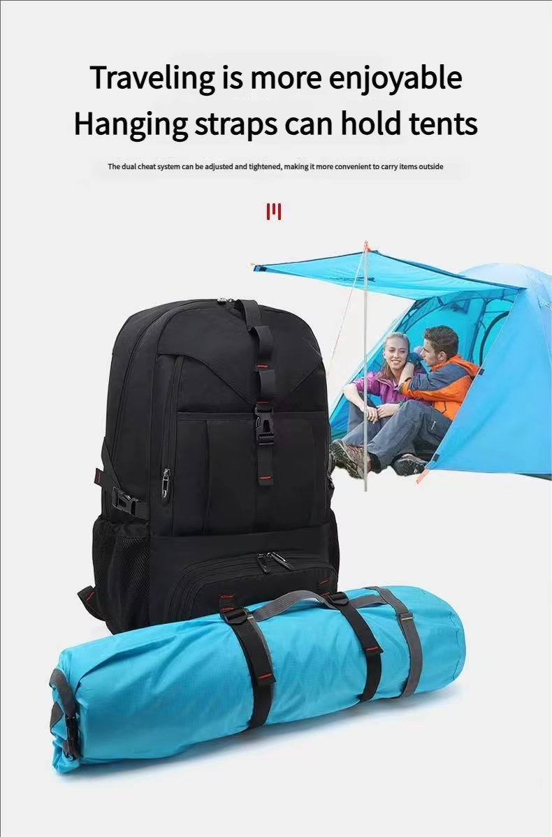 Water-Resistant Large Capacity Expandable Outdoor Business Oxford Backpack product detail