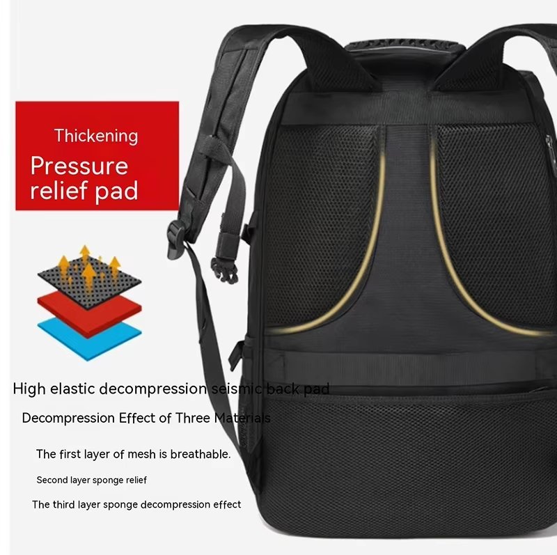 Water-Resistant Large Capacity Expandable Outdoor Business Oxford Backpack product detail