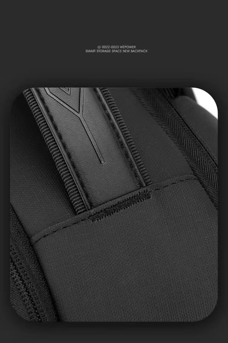 Expandable USB Business Travel Nylon Laptop Backpack product detail